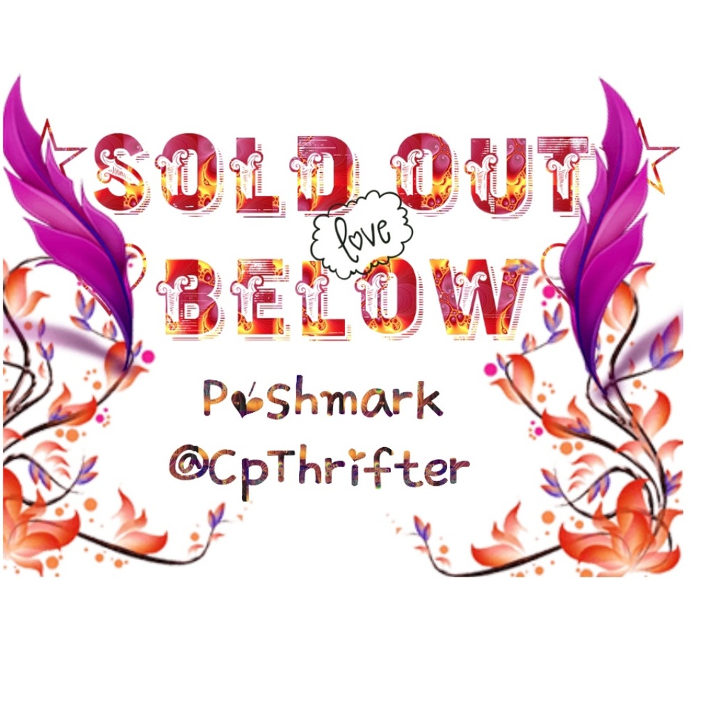 Sold Out Below!